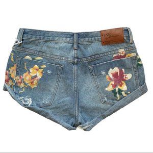 One Teaspoon Orchid Bandit Shorts